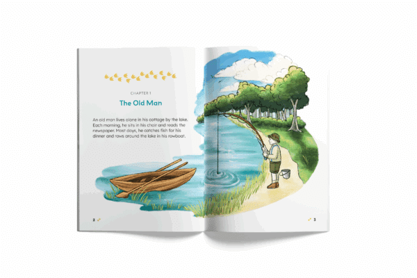 The Old Man and the Duck (Mopoke Readers, Set 1) - Image 2