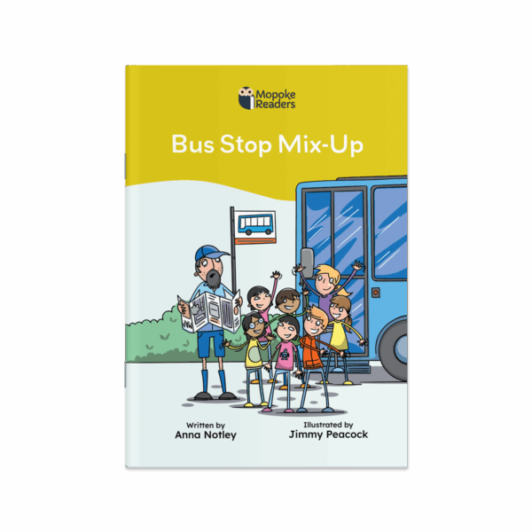 Bus Stop Mix-Up (Mopoke Readers, Set 5)
